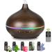 Gutiyyo aroma diffuser 600ml diffuser fragrance oil diffuser 5x10ml diffuser essential oils humidifier with 7 color LED diffuser for essential oils with automatic shutdown and time control