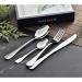24 Piece Cutlery Set Stainless Steel Flatware Set with Knife Spoon Fork Service for 6 Dishwasher Safe Fork and Spoon HUAN TAI - Buy Online on GoSupps.com
