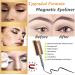 Ufar Magnetic False Eyelashes with Eyeliner - 2022 Upgraded 5 Pair Reusable 3D and Eyeliner Lashes Natural Fluffy Eyelash Applicator - Buy Online on GoSupps.com