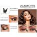 Go Ho Black Waterproof Wing Stamp Eyeliner 2 PCS - Cat Eye Winged Eyeliner Stamp for Left & Right Wing - Smudge-proof & Long-Lasting - 10MM Super Slim Felt Tip - Buy Online on GoSupps.com