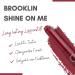 Impala Brooklyn Shine on Me Lipstick N 06 - Intense Ruby | Smooth Moisturizing Long-Lasting Shiny Lipstick | Perfect Deep Ruby Color for International Shipping - Buy Online on GoSupps.com
