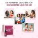 Rose Quartz Roller & Gua Sha Set with Vitamin C Serum | Facial Massage Gift Set for Men & Women | Reduces Dark Circles & Folds - Buy Online on GoSupps.com
