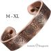 Extra Large Copper Bracelet with Magnet Celtic Bracelet Mens Copper Bracelets for Arthritis Pain Relief Magnetic Healing Bracelet -Scottish Thistle (XL: Wrist 20.5-24cm/8-9.5") - Buy Online on GoSupps.com