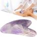 Verdant Touch Heart-Shaped Scraping Board | Amethyst Gua Sha Massage Tool for Face Shoulder Leg Belly Back - International Shipping Available - Buy Online on GoSupps.com