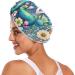Whimsical Mermaid Hair Towel 2 Pack - Super Absorbent Quick Dry Turbans for Women & Girls | Colorful Flower Design - Buy Online on GoSupps.com