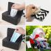 Wet Wipes Dispenser Box with 2 Baby Wet Wipes Pouches - Travel-friendly, Dustproof, Reusable - Keep Wipes Fresh at Home, Office, Car - Black - Buy Online on GoSupps.com