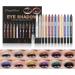 Eyeshadow Stick Sets | Smudge-Proof Colorful Eye Brightener Eyeshadow Stick Sets - Long Lasting Smudge-Proof Shimmer Eyeshadow Pencil Crayon Cosmetic  - Buy Online on GoSupps.com
