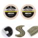 LINXINS 2Rolls Wig Tape Double Sided Extra Strong 0.8cm*3yard Hair Extension Tapes Lace Front Support Tape Roll Hair Tapes for Extensions Waterproof Wig Tape Toupee Tape(White)
