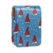 Travel Lipstick Organizer Case Lipstick Case Portable Makeup Bag With Mirror Cartoon Christmas Blue Red Hat K318k5ddip