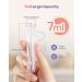 Nuliie Colostrum Collector Kit - 7ml/6PCs BPA-Free Reusable Breast Milk Collector with Cotton Cloth Storage Tank & Cleaning Brush | Ideal for Newborns - Buy Online on GoSupps.com