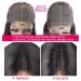 Daules 5x5 HD Lace Closure Wig Deep Wave 24 Inch - 100% Virgin Human Hair, Free Part, Pre Plucked, 180% Density - Natural Black Color for Women - Buy Online on GoSupps.com