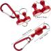 Boao 5-Piece Magnetic Net Release Holder Clip Keychain Hook for Fly Fishing - Metal Hooks - Buy Online on GoSupps.com