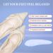 Arch Support Insoles for Flat Feet - 6 Pairs Gel Cushions for Plantar Fasciitis - Reusable Adhesive Pads for Foot Pain Relief - One Size Fits All - Buy Online on GoSupps.com