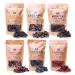 Dried Peppers 6 Pack Bundle - Ancho, Arbol, Guajillo, Pasilla, Chipotle, Cascabel Super Pack of Chiles by Ole Rico