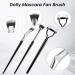 Simarro 3Pcs Eyelash Brush Set | Angle Brush & Steel Tooth Comb for Natural Lifted Lashes & Eyebrows - Portable Makeup Tools for Women & Girls - Buy Online on GoSupps.com