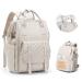 Box seed baby diaper bag diaper backpack with stroller belts for mom and dad waterproof baby bag backpack large ladies capacity casual daypacks for trip beige a1 beige