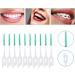 150 Sustainable Interdental Brushes - Soft Silicone for Thorough Tooth Cleaning | Eco-Friendly Oral Care - Buy Online on GoSupps.com