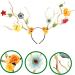 minkissy Antler Headband Adult Costumes Horns Headband Floral Hair Accessories Christmas Headbands Deer Horns Cosplay Branch Hair Hoops Xmas Party Head Hoops Plush Fabric Headwear Fabric - Buy Online on GoSupps.com