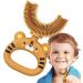 Nybhyjka U-Shaped Children's Toothbrush - Cartoon Tiger Design Soft Silicone Brush Head Extra Soft for Full Mouth Cleaning - Perfect for Training & Manual Use (1 Pack) - Buy Online on GoSupps.com