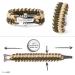 Buy Paraloop Paracord Bracelet with Stainless Steel Clasp | Emergency Survival Kit & Gift Box | Perfect for Men & Women - Buy Online on GoSupps.com