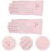 Fomiyes UV Resistant Fingerless Gloves for Nail Art & Skin Care | Anti-UV Hand Protection - Buy Online on GoSupps.com