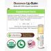 OneRoot Organic Beeswax Lip Balm | Citrus Moisturizer for Dry Lips | Coconut Oil Vitamin E & Rosemary Extract (0.15oz - Buy Online on GoSupps.com