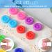 Buy 12 Pairs Silicone Anti-Slip Glasses Holders - Colorful Star Design for Kids & Adults - Soft Grooves for Myopic & Sunglasses - International Shipping Available - Buy Online on GoSupps.com