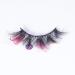 Miss Kiss Pink Glitter Lashes | Sparkly Faux Mink Eyelashes for Cosplay TikTok & Festivals - 18MM - Buy Online on GoSupps.com