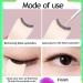 SHANPIN 4pcs Eyelash Applicator Tool False Eyelash Tweezers - Easy False Eyelash Attachment for Beginners - Buy Online on GoSupps.com