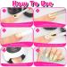 Teenitor Rhinestone Resin Glue Kit - 8ml Gem Gel, 3 Nail Brushes, Wax Pen, Tweezers - Nail Art Decoration Tools (UV/LED Cure) - Buy Online on GoSupps.com