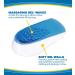 Dr. Scholl's Heel Cups with Massaging Gel - All-Day Shock Absorption for Heel Pain Relief - One Size - Buy Online on GoSupps.com