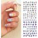 Bunny Charms Manicure DIY Nail Art Decor Craft Sticker 3D Nail Art Sticker(02) Style2 - Buy Online on GoSupps.com