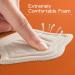 Back of Heel Cushion Pads - Adhesive Heel Grips for Comfortable Fit | Reusable Inserts for Loose Shoes & Big Boots - Buy Online on GoSupps.com