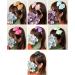 CCHAMP 7x Multicolor bow headbands for girls alice bands bowknot hairbands satin head bands for girls women kids birthday party favours giveaways gift present - Buy Online on GoSupps.com