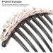 Angoily Hair Combs for Women Rhinestone Barrettes for Women Rhinestone Headpiece Pearl Hair Accessories Pearl Headpiece Hair Accessory for Women Plastic Women's Leaf Full Diamond - Buy Online on GoSupps.com