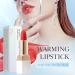Red Warm Lipstick 38g with 50 Lip Brushes Temperature Lip Balm Full and Groomed Lips Waterproof Moisture Proof Dried Lipstick - Buy Online on GoSupps.com