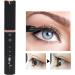 Electric Heating Eyelash Curler Portable Long Lasting Eyelash Curling Tool for Gorgeous Eyelashes (Black) - Buy Online on GoSupps.com