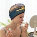 Hair Towel Wrap - Quick Drying Hair Turban with Button | Cherry Blossoms Design | International Shipping Available - Buy Online on GoSupps.com