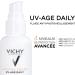 Vichy Capital Soleil Tinted Anti-Photoaging Fluid SPF50+ Protection & Anti-Aging Enriched with Peptides & Niacinamide For All Skin Types 40 ml - Buy Online on GoSupps.com