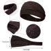 10 Piece Women's Paisley Yoga Headbands with Rhinestone - Wide Stretchy Headwrap for Workout and Sports - Buy Online on GoSupps.com