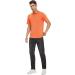 MAGCOMSEN Men's Polo Shirt - Orange, XX-Large | Quick Dry Collared Golf Shirt - Buy Online on GoSupps.com