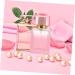 MAGICLULU Perfume Spray Bottle Square Empty Glass Perfume Bottle Travel Perfume Bottle Empty Perfume Refillable Perfume Sprayer Glass Spray Bottle 30ml Filling Pink Travel Bottle 30 ml Pink - Buy Online on GoSupps.com
