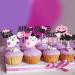 Halloween Cupcake Topper Picks Halloween Pumpkin Bat Spider Web Skull White Ghost Cupcake Decorations for Halloween Birthday Party favor Supplies - Buy Online on GoSupps.com