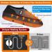Shop Kamlif Free-Moving Foot Warmers - Rechargeable Heated Slippers for Men & Women | Indoor & Outdoor Comfort | Winter Plush Loafers - Buy Online on GoSupps.com
