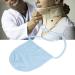 Neck Trachea Cover - Double Layer Breathable & Adjustable Stoma Protection (Blue) | International Shipping - Buy Online on GoSupps.com