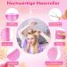 30-Piece Heatless Curler Set - Large Velcro Hair Winders for Effortless Curls | Self-Adhering with Clips - Professional Styling in 3 Colors - Buy Online on GoSupps.com