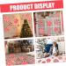 DOITOOL 1 Sheet Candy Wall Sticker Christmas Sticker Red White Peppermint Sticker Decorative Floor Sticker - Buy Online on GoSupps.com