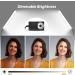 Yesker Photography Lighting Studio Lights - Set of 2 Dimmable 5500K LED Video Lights for Makeup, Tattoo, Photography - Includes Light Stands - Ideal for Eyebrow Artists, Spas, YouTube - Upgraded Brightness & Color Accuracy - Buy Online on GoSupps.com