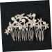 Ipetboom Rhinestone Comb Halloween Hair Comb Crystal Hair Comb Alloy Hair Comb Rhinestone Hair Comb Wedding Headpiece for Bride Comb for Bridal Tiara Animal Accessories Women's - Buy Online on GoSupps.com