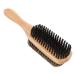 Large Double-Sided Beard Brush | Soft & Hard Bristles | Ergonomic Design for Gentle Facial Care - Buy Online on GoSupps.com